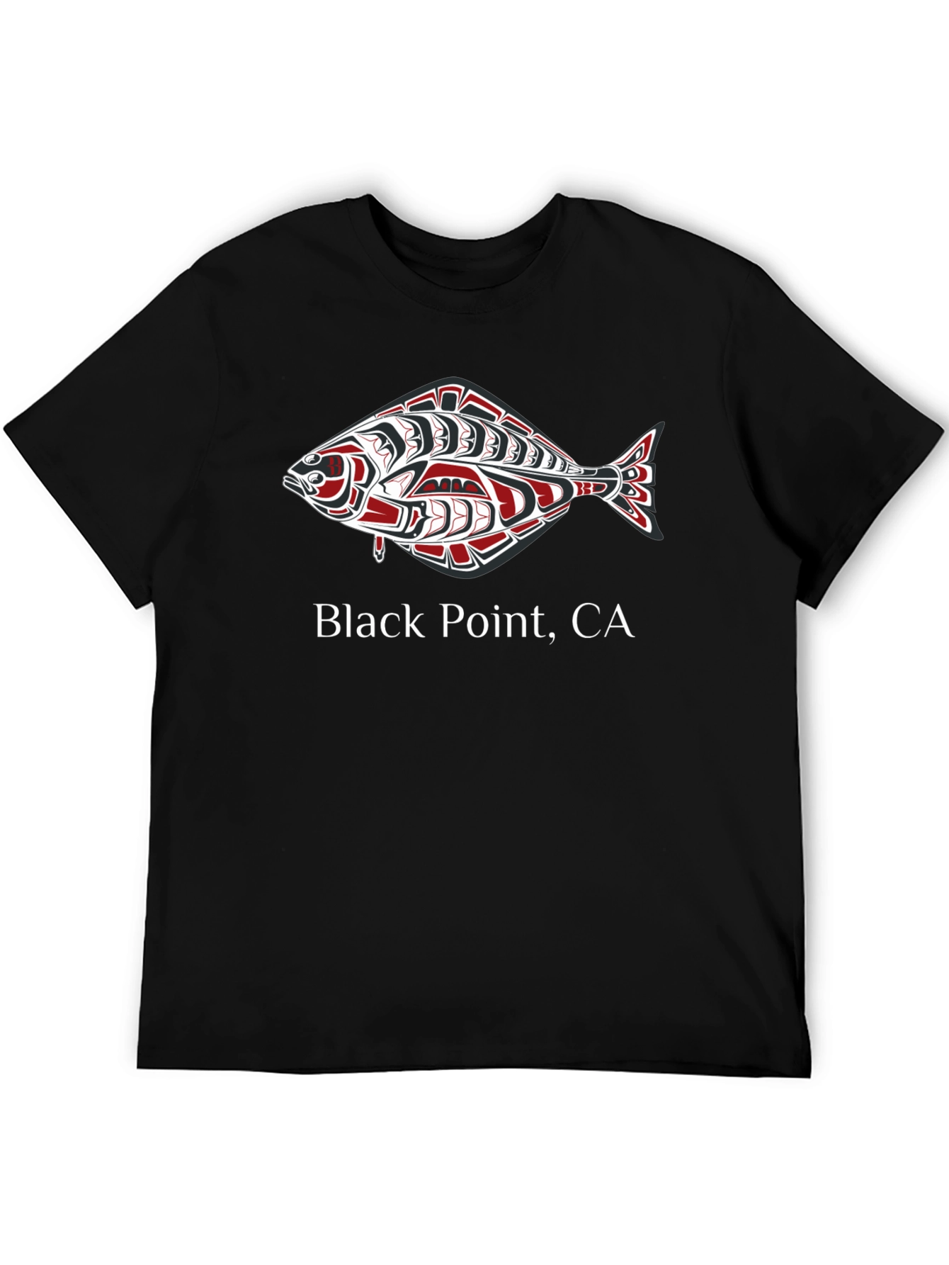 Black Point CA Fish Graphic Tee