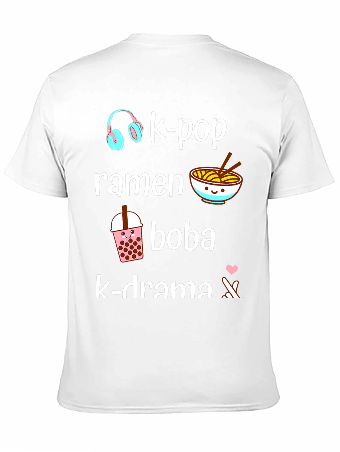 K-Pop Ramen Boba K-Drama T-Shirt