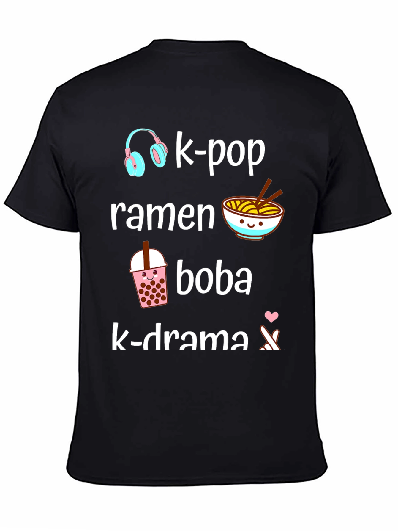 K-Pop Ramen Boba K-Drama T-Shirt