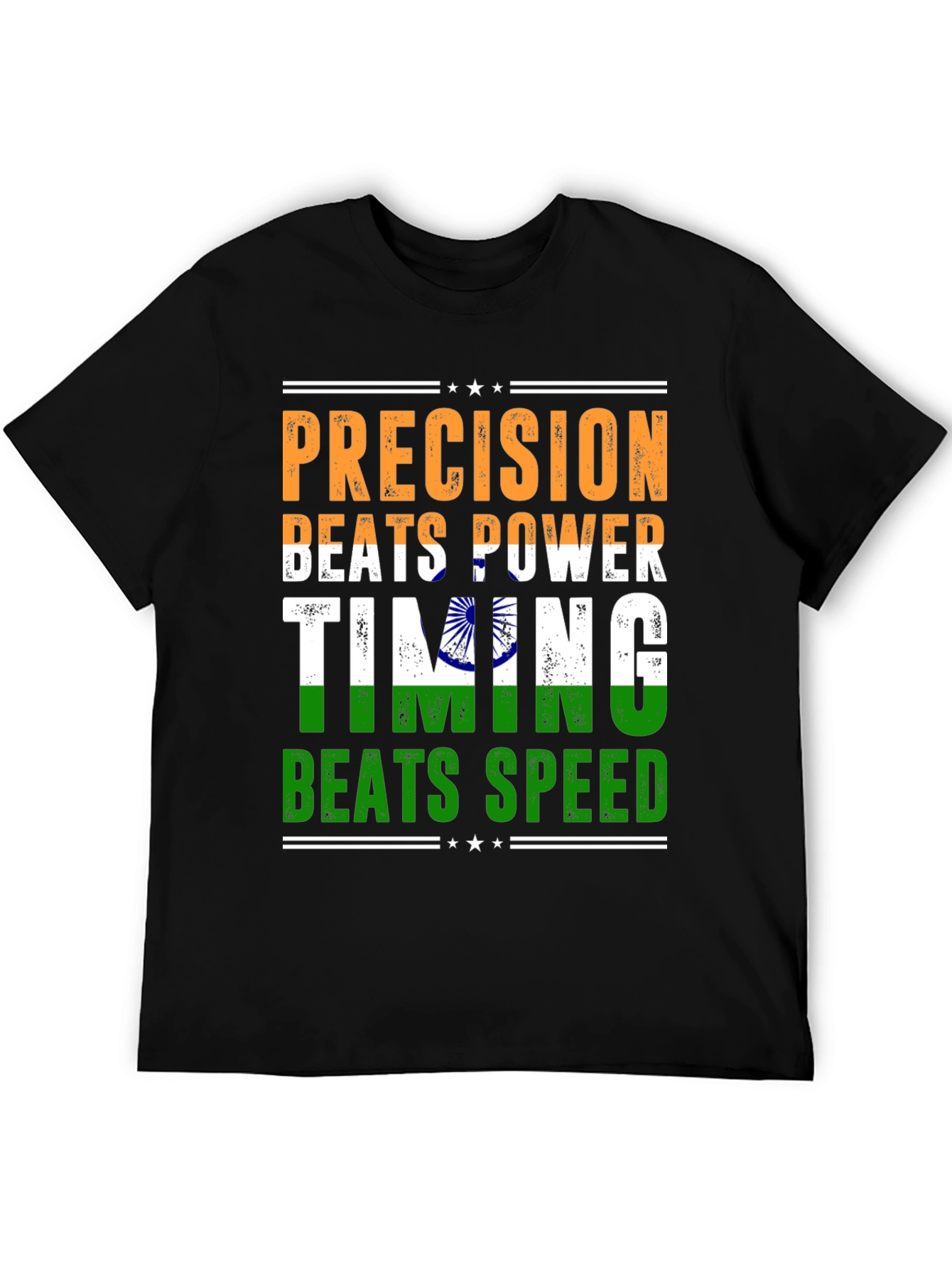 Precision Beats Power Timing Beats Speed Graphic Tee