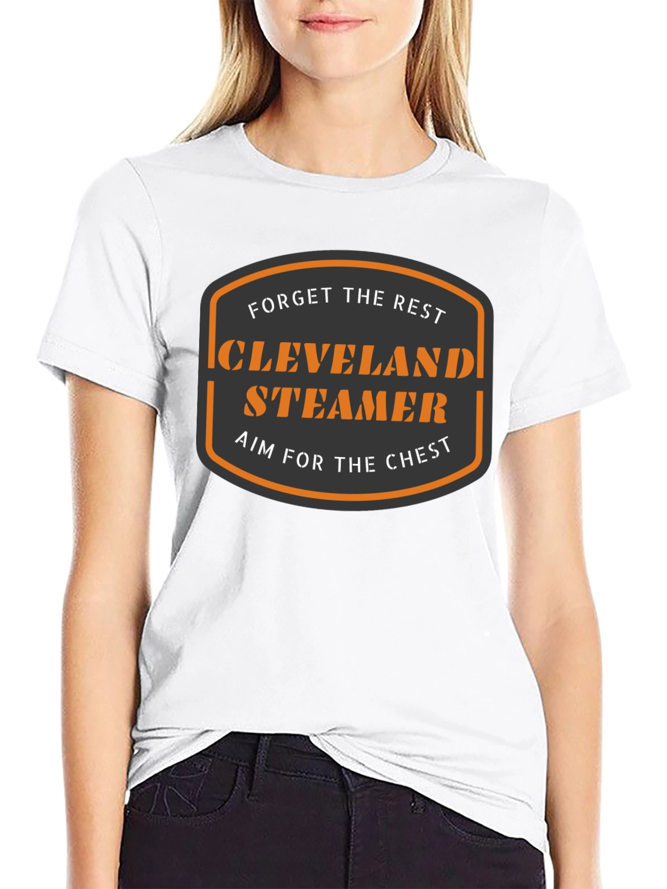 Cleveland Steamer T-Shirt: Aim for the Chest!