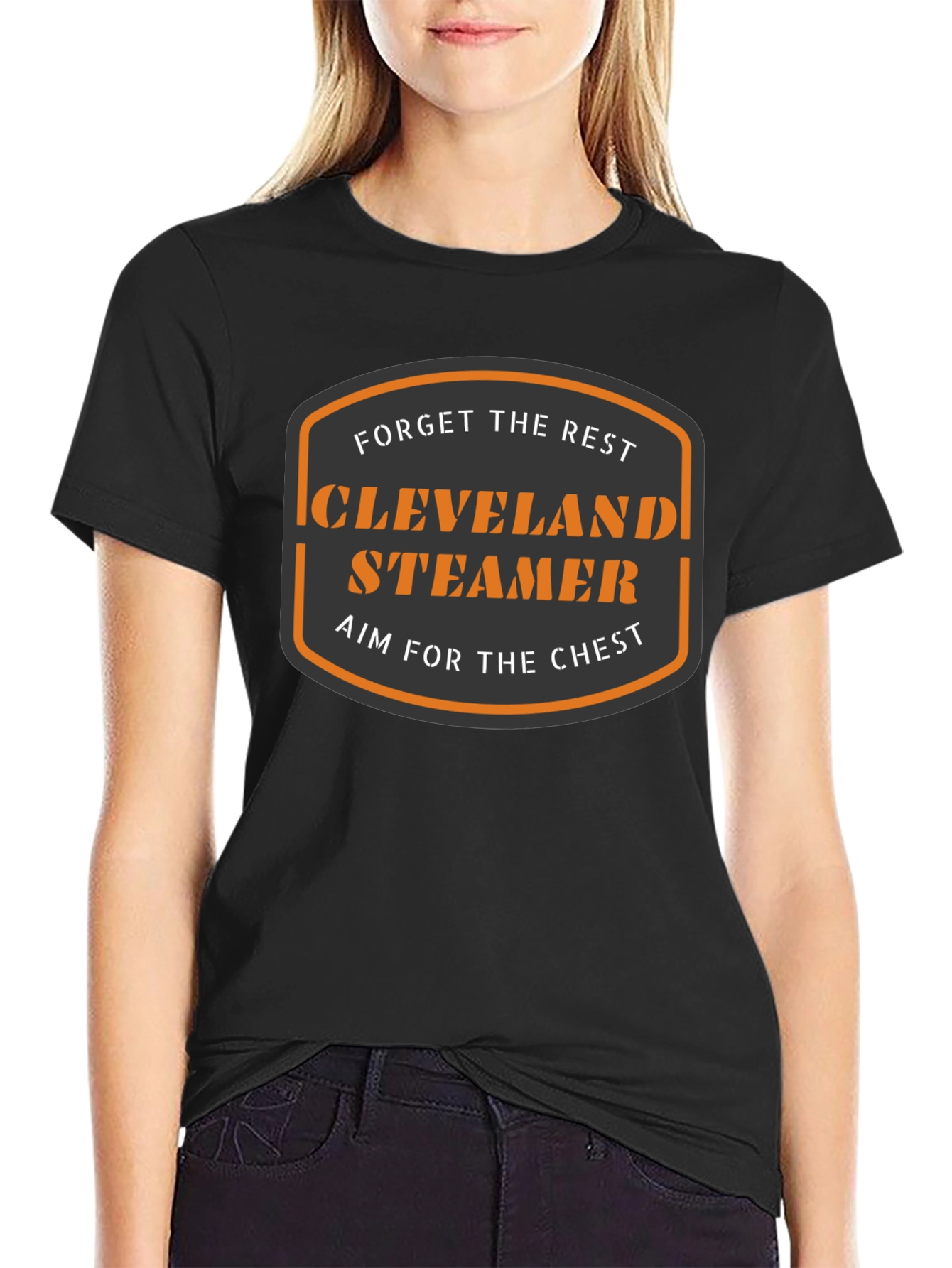 Cleveland Steamer T-Shirt: Aim for the Chest!