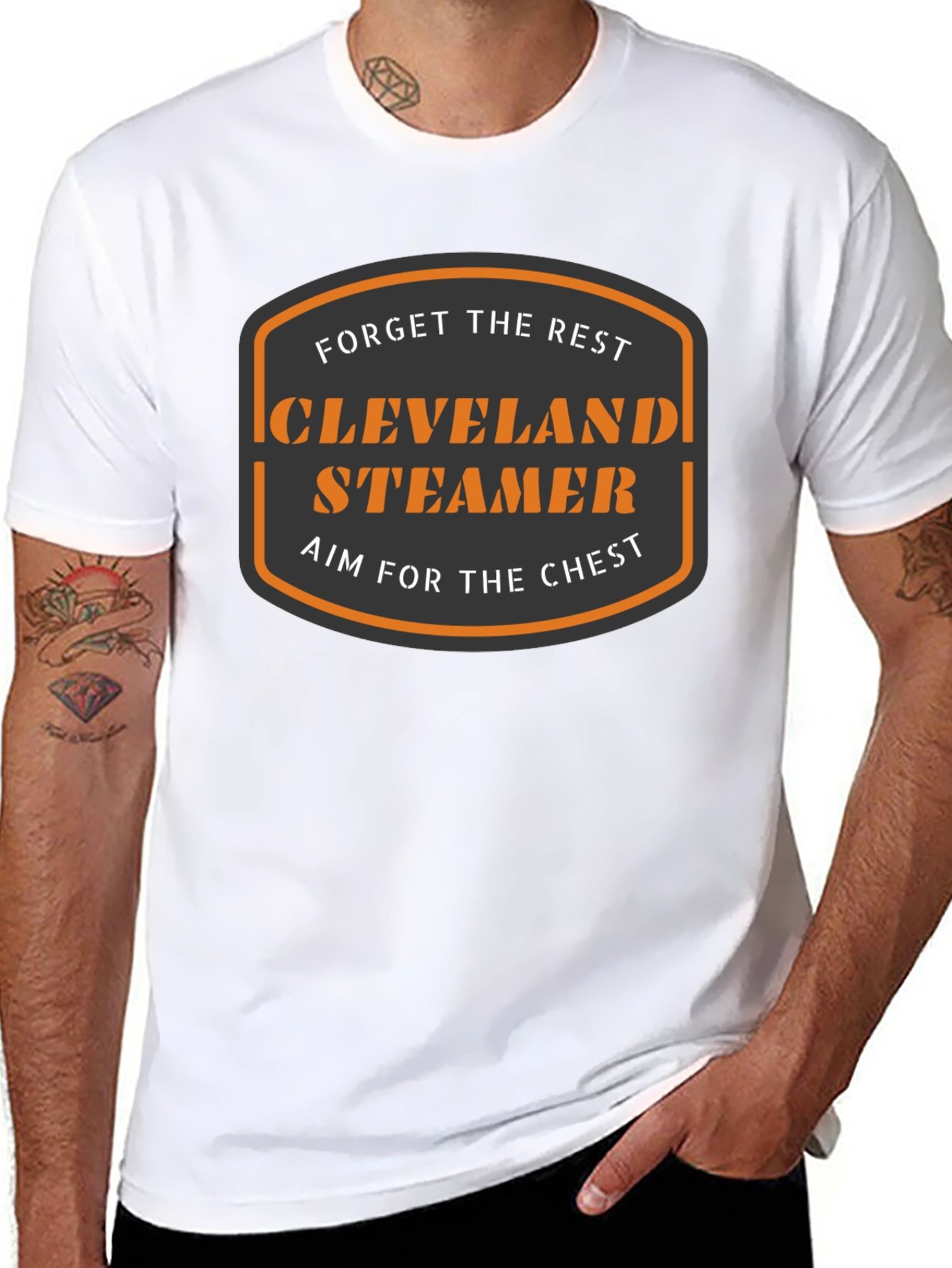 Cleveland Steamer T-Shirt: Aim for the Chest!