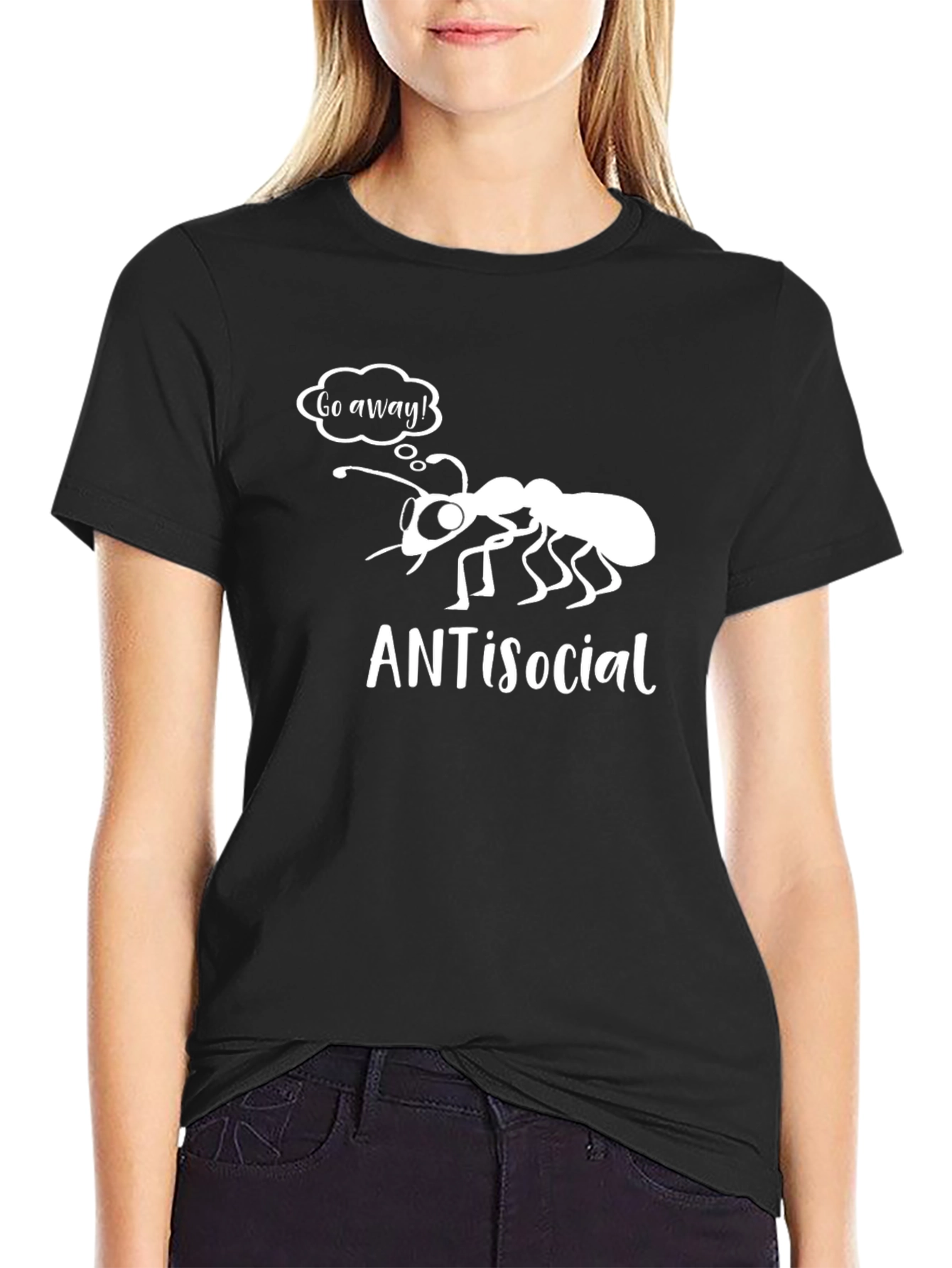Antisocial Ant Graphic T-Shirt