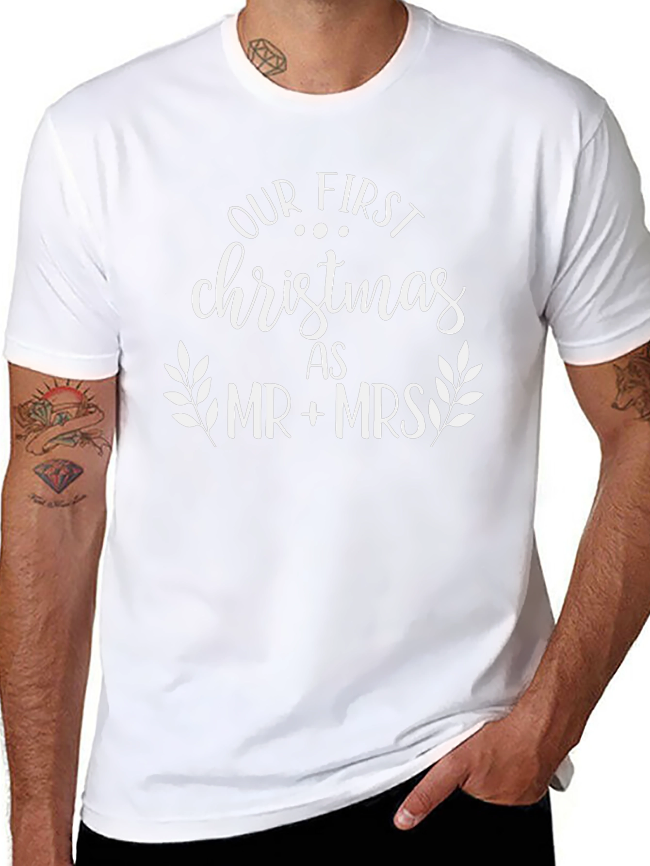 Our First Christmas Mr. & Mrs. T-Shirt