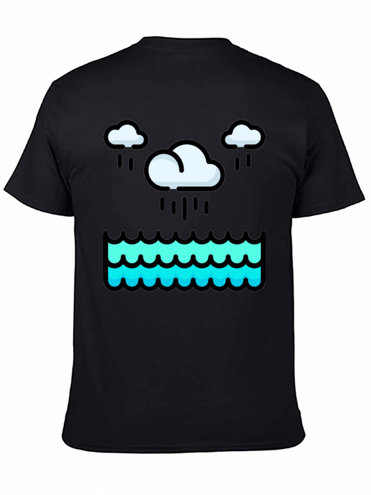 Rainy Day Waves Graphic Tee