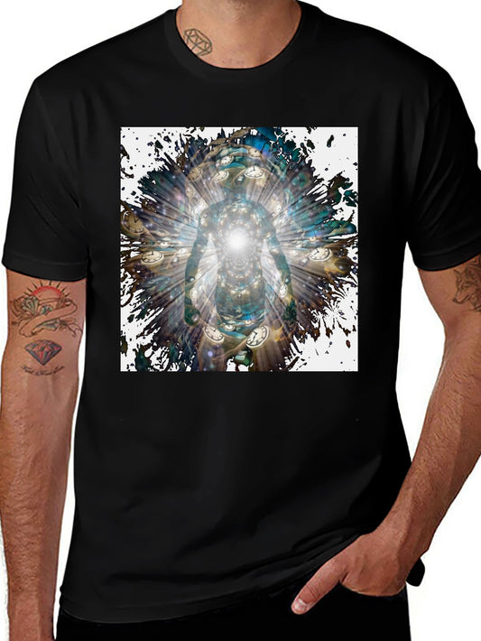 Time Traveler T-Shirt - Abstract Design