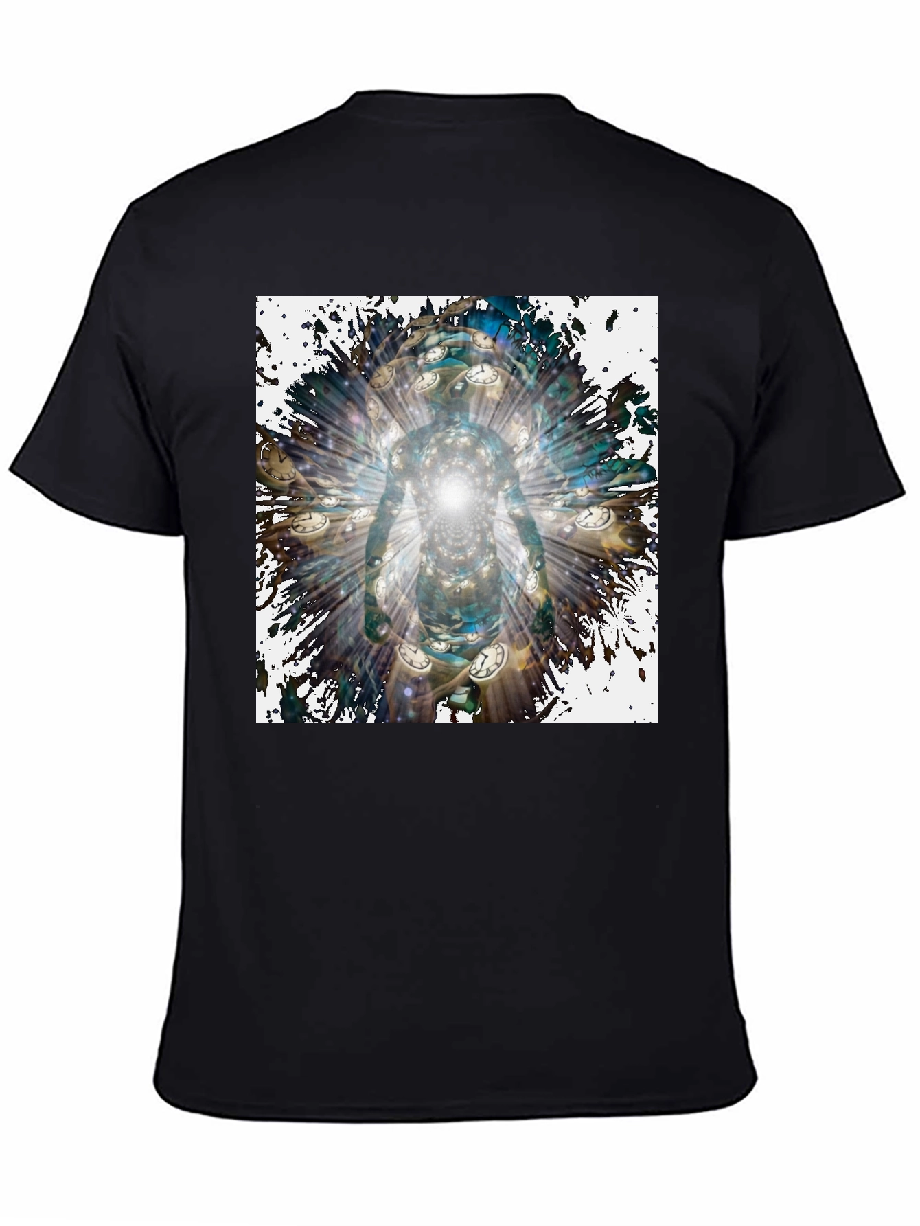 Time Traveler T-Shirt - Abstract Design