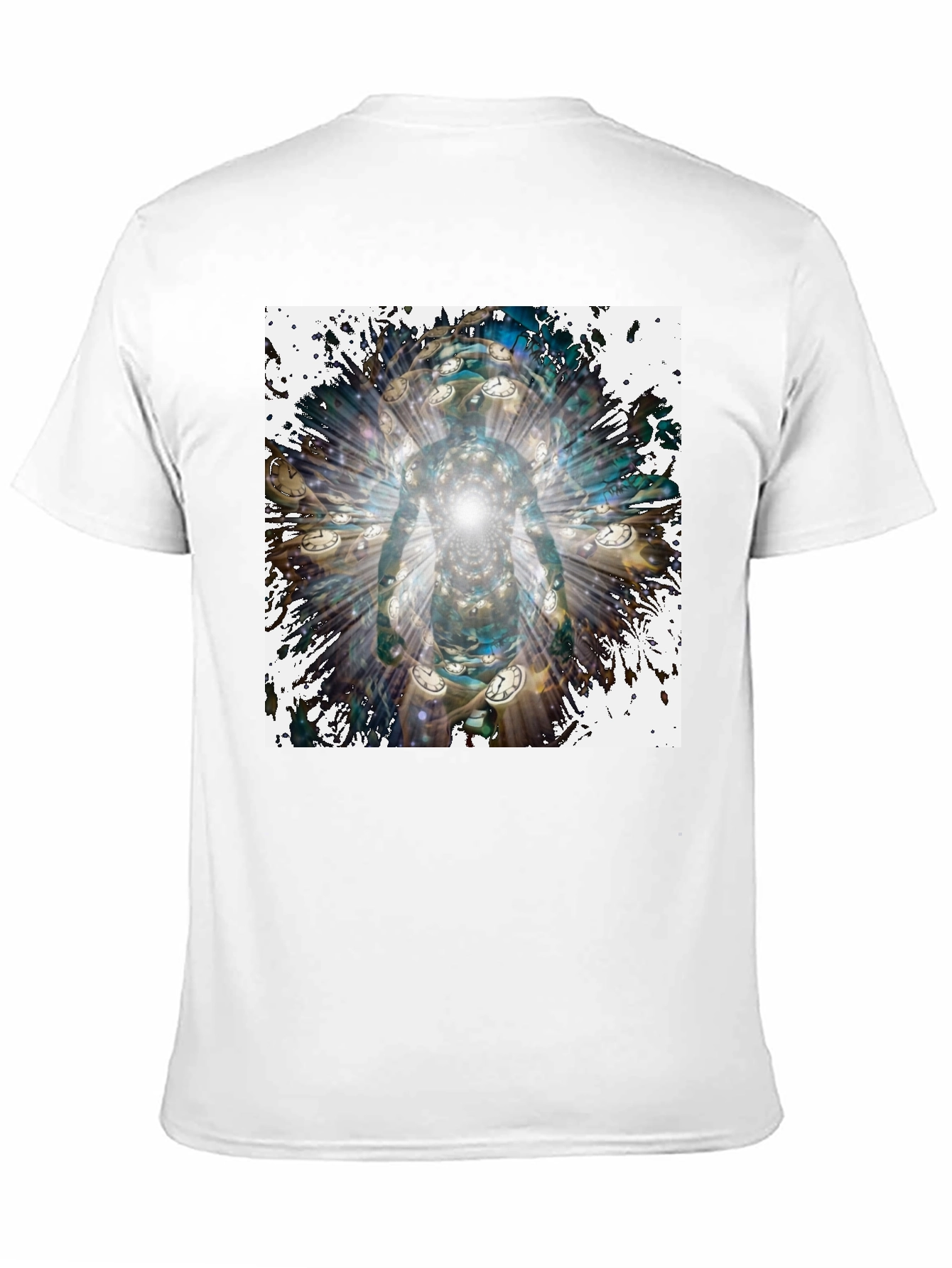 Time Traveler T-Shirt - Abstract Design