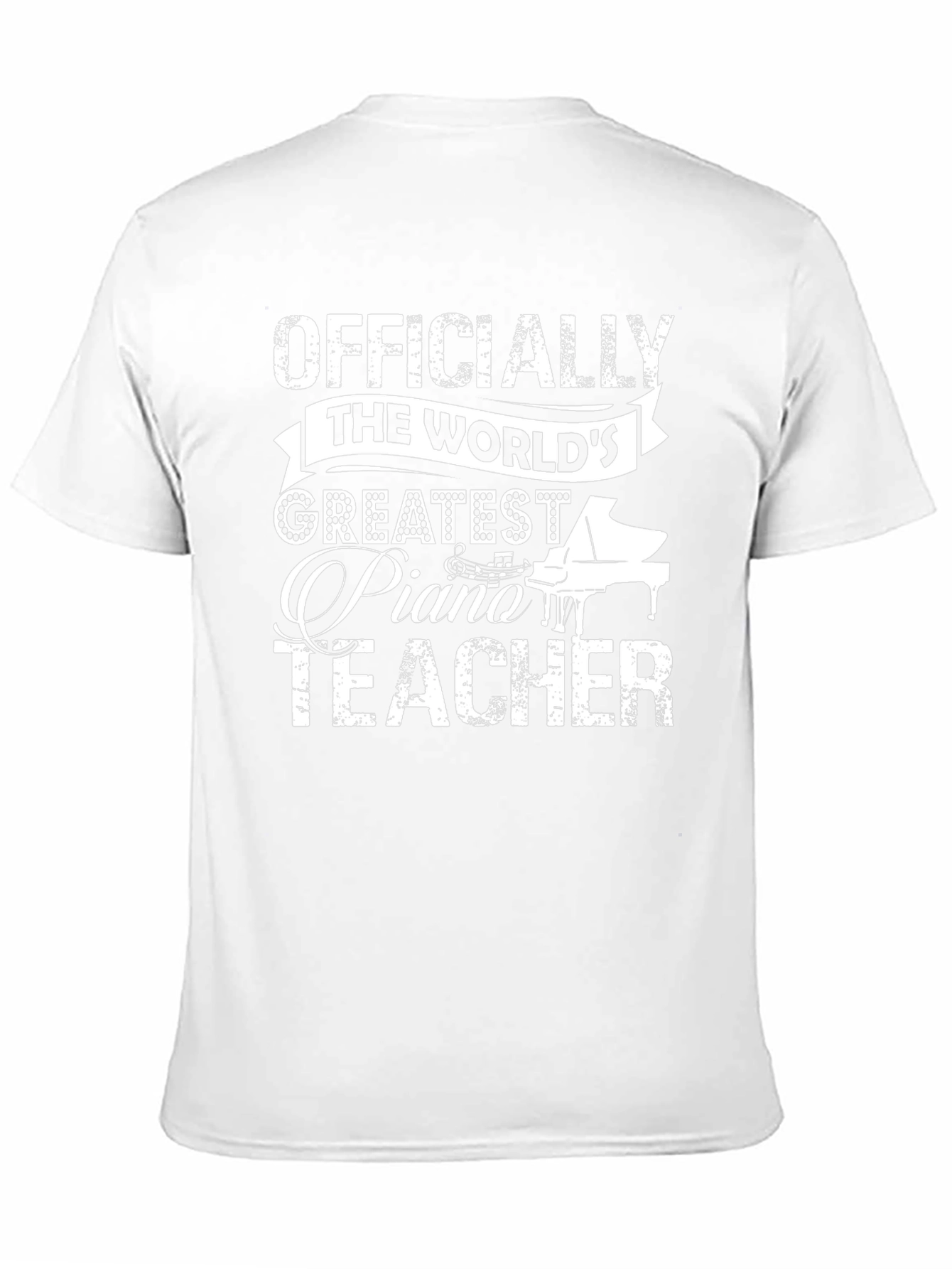 Worlds Greatest Piano Teacher T-Shirt