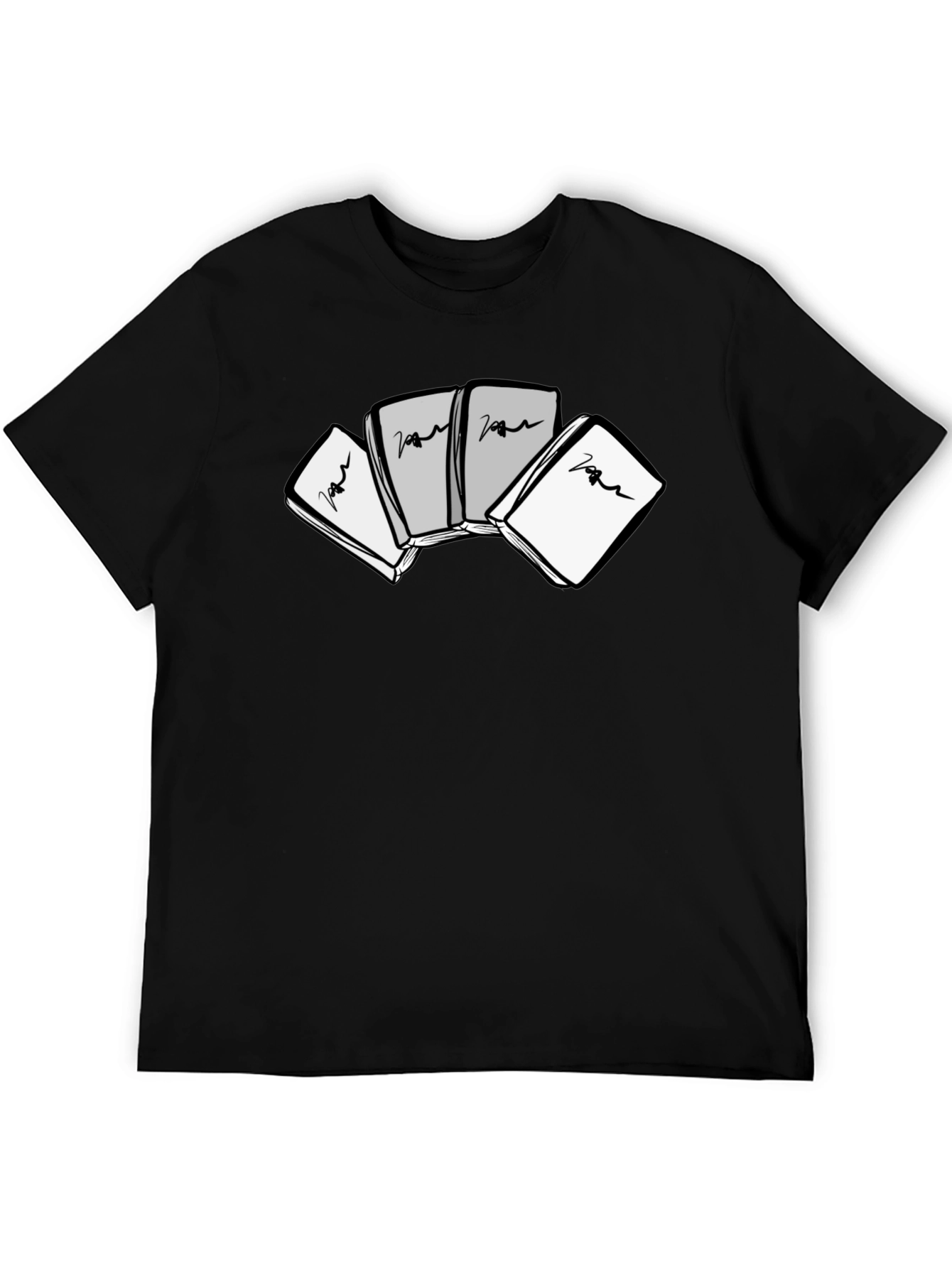 Abstract Book T-Shirt - Stylish Graphic Tee
