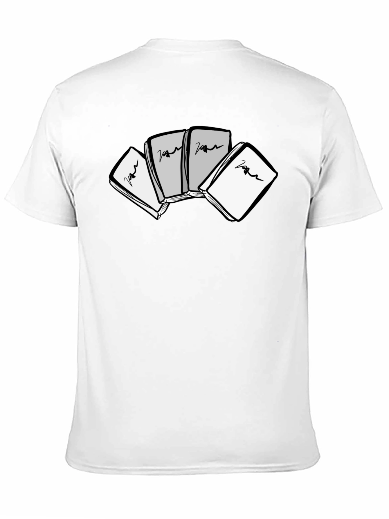 Abstract Book T-Shirt - Stylish Graphic Tee