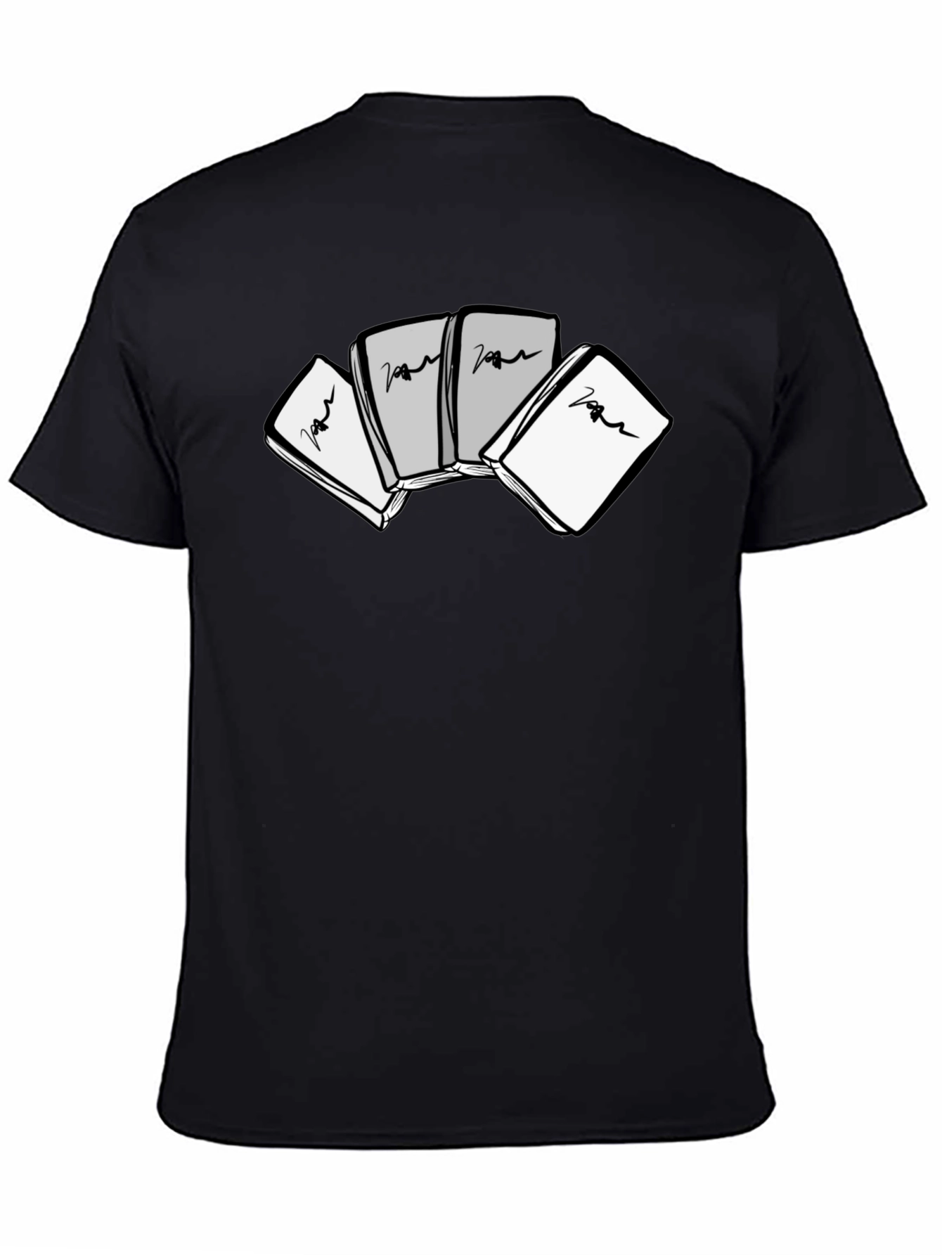 Abstract Book T-Shirt - Stylish Graphic Tee