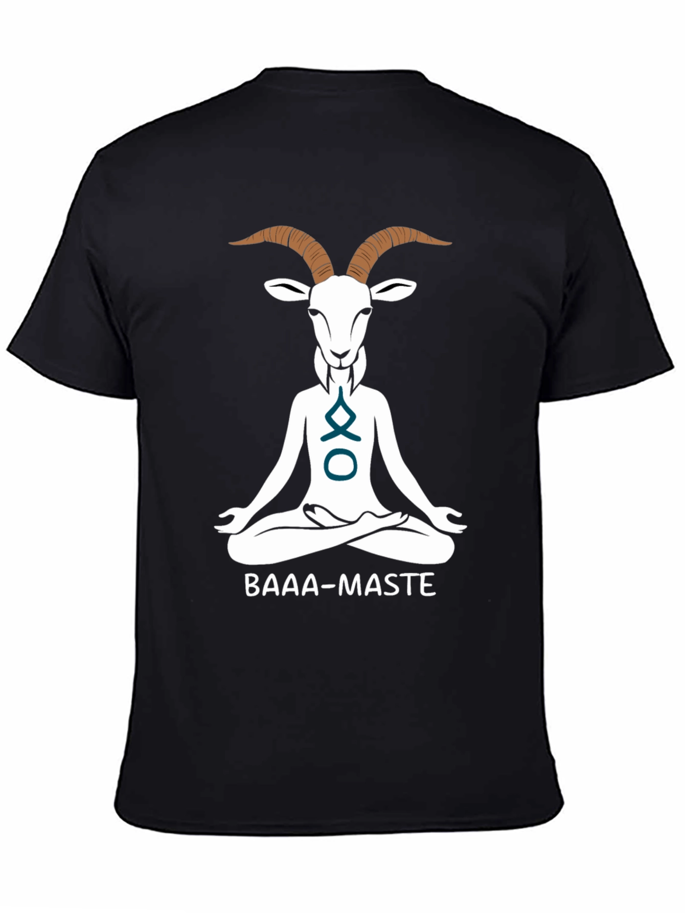 Yoga Goat Graphic Tee - BAAA-MASTE Funny Shirt