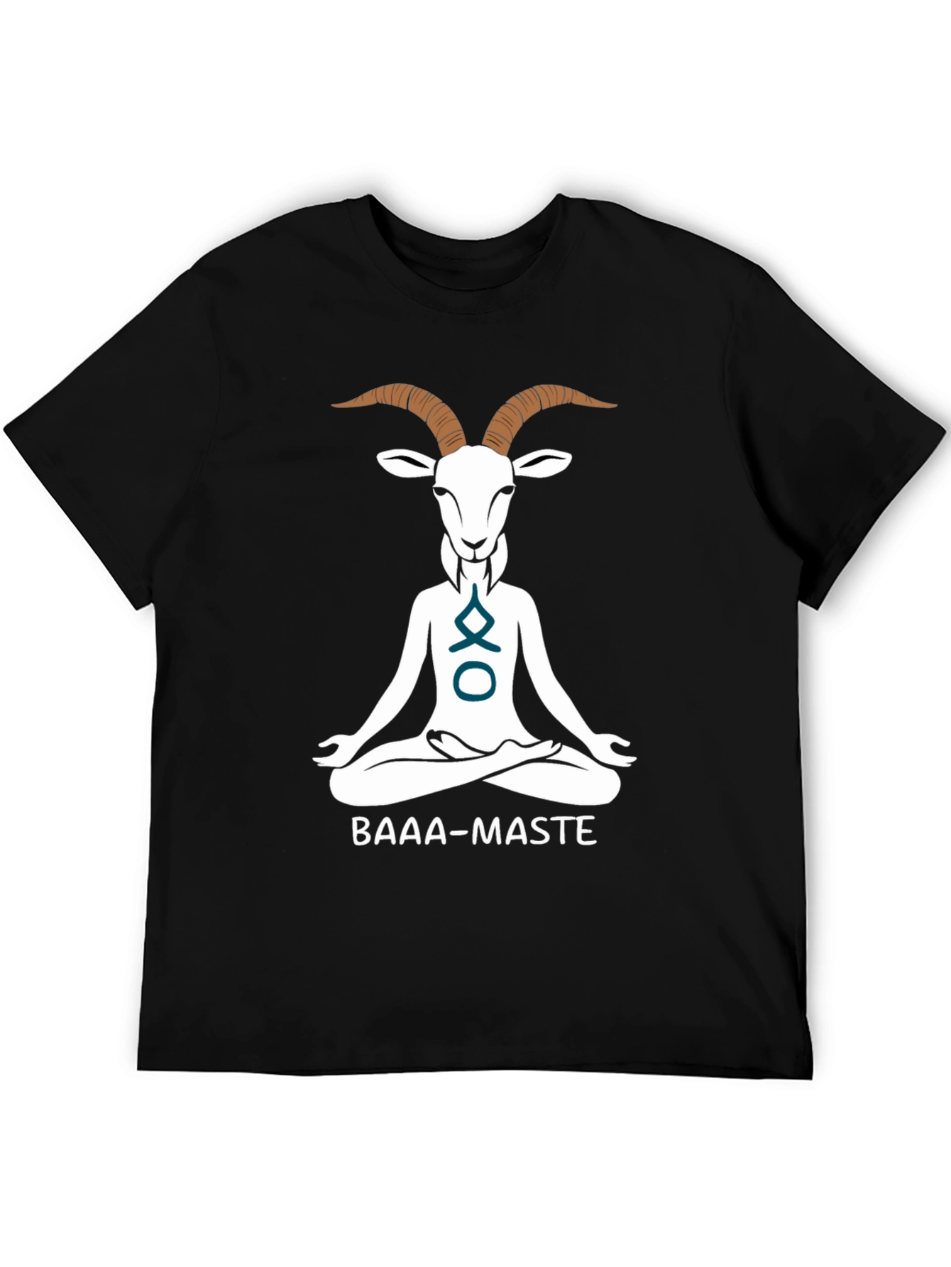 Yoga Goat Graphic Tee - BAAA-MASTE Funny Shirt