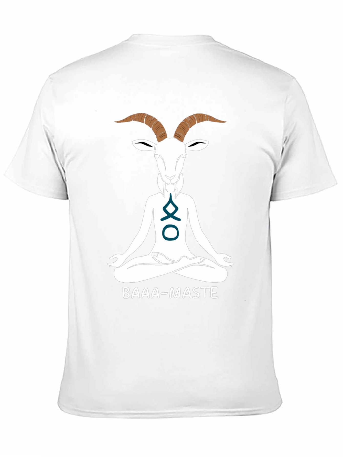 Yoga Goat Graphic Tee - BAAA-MASTE Funny Shirt