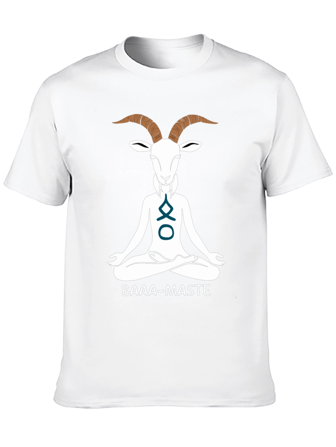 Yoga Goat Graphic Tee - BAAA-MASTE Funny Shirt