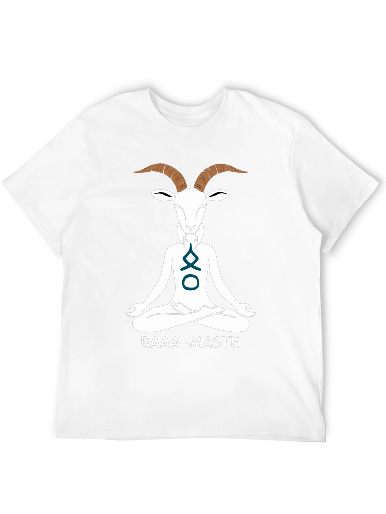 Yoga Goat Graphic Tee - BAAA-MASTE Funny Shirt