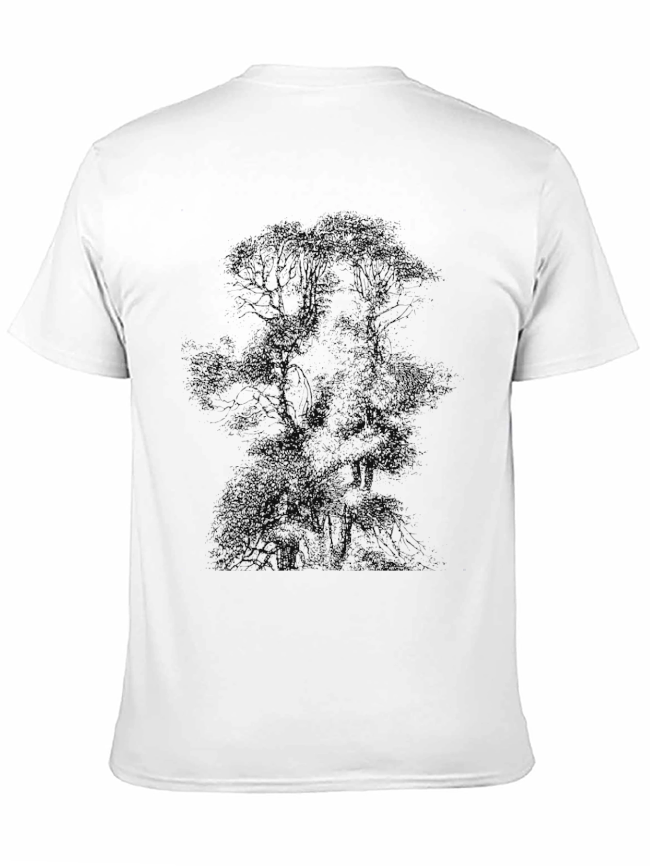 Mens Black Graphic Tee