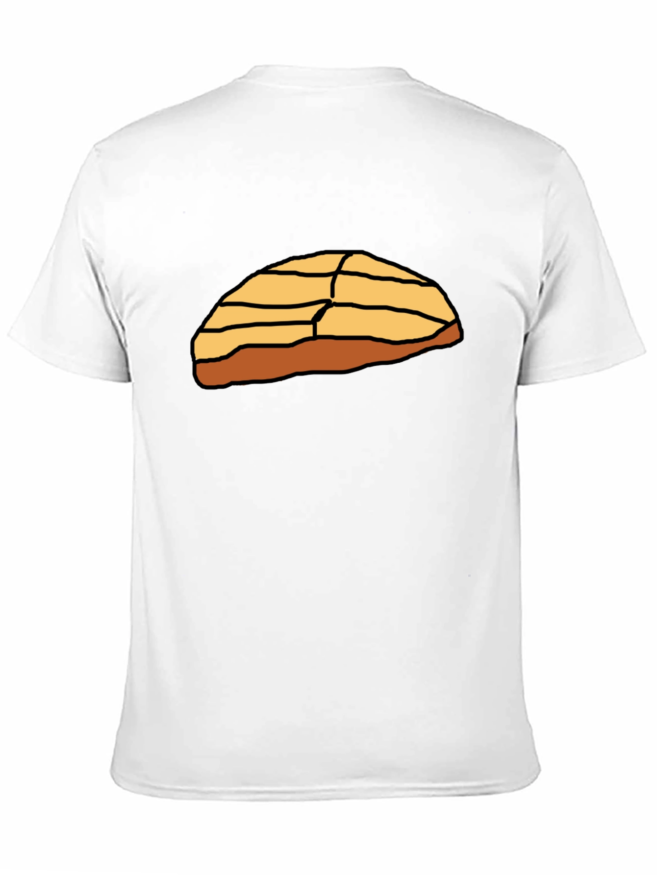 Concha Bread Graphic T-Shirt - Black