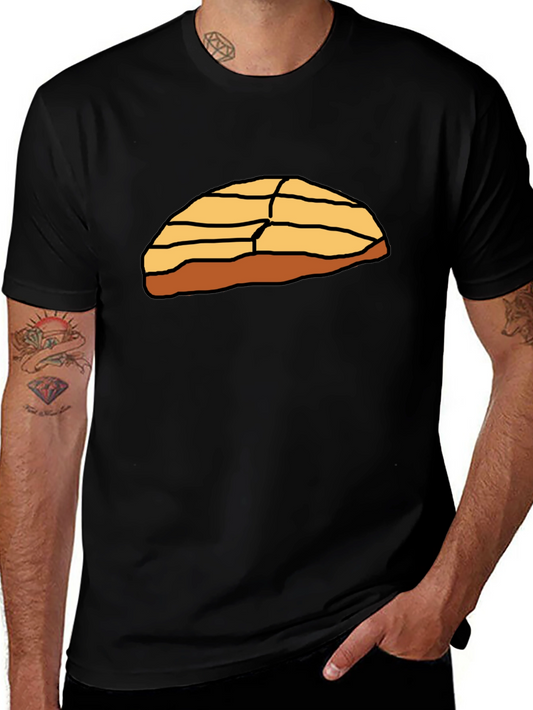 Concha Bread Graphic T-Shirt - Black