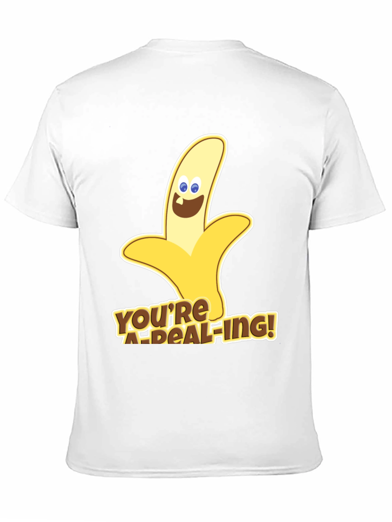 Funny Banana Pun T-Shirt - Youre A-Peel-Ing!