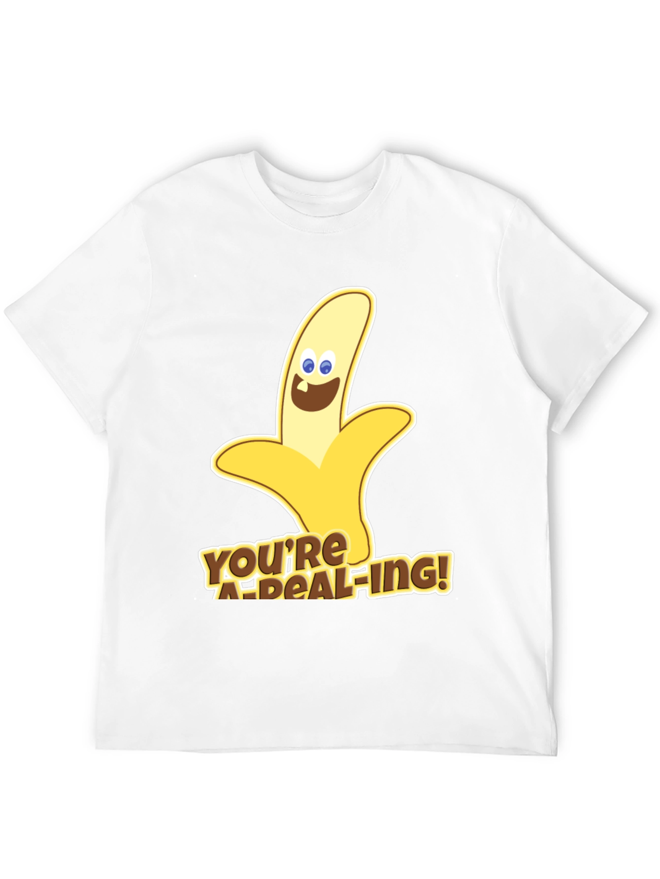 Funny Banana Pun T-Shirt - Youre A-Peel-Ing!
