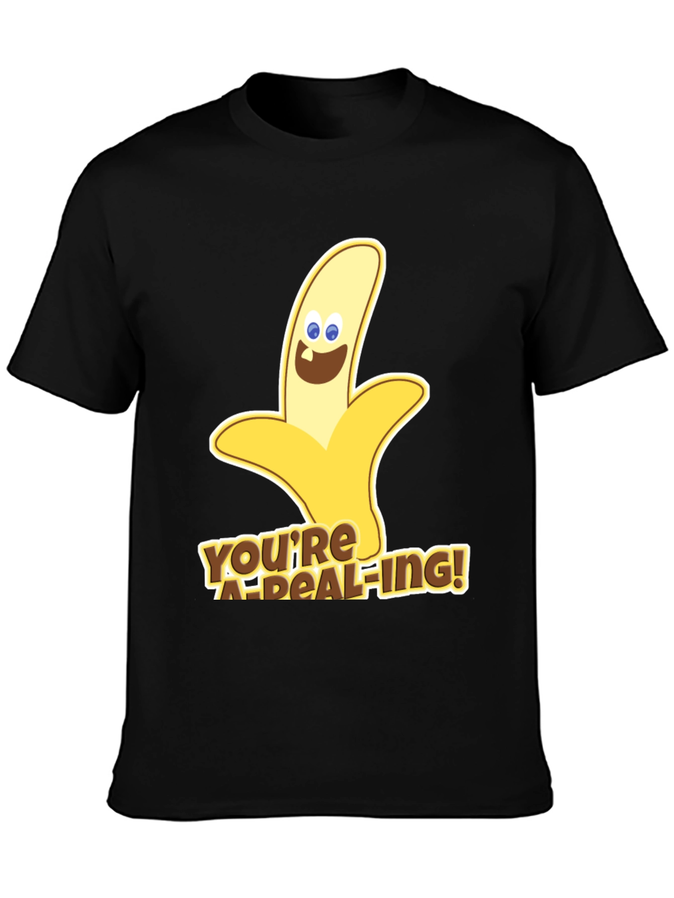 Funny Banana Pun T-Shirt - Youre A-Peel-Ing!