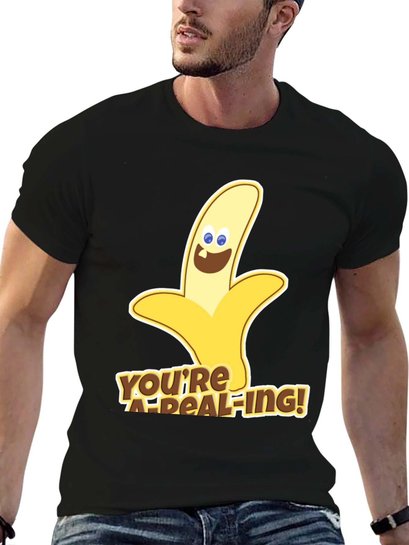 Funny Banana Pun T-Shirt - Youre A-Peel-Ing!