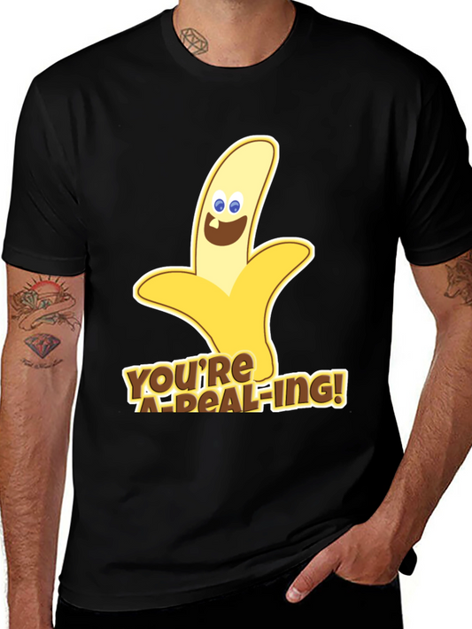 Funny Banana Pun T-Shirt - Youre A-Peel-Ing!