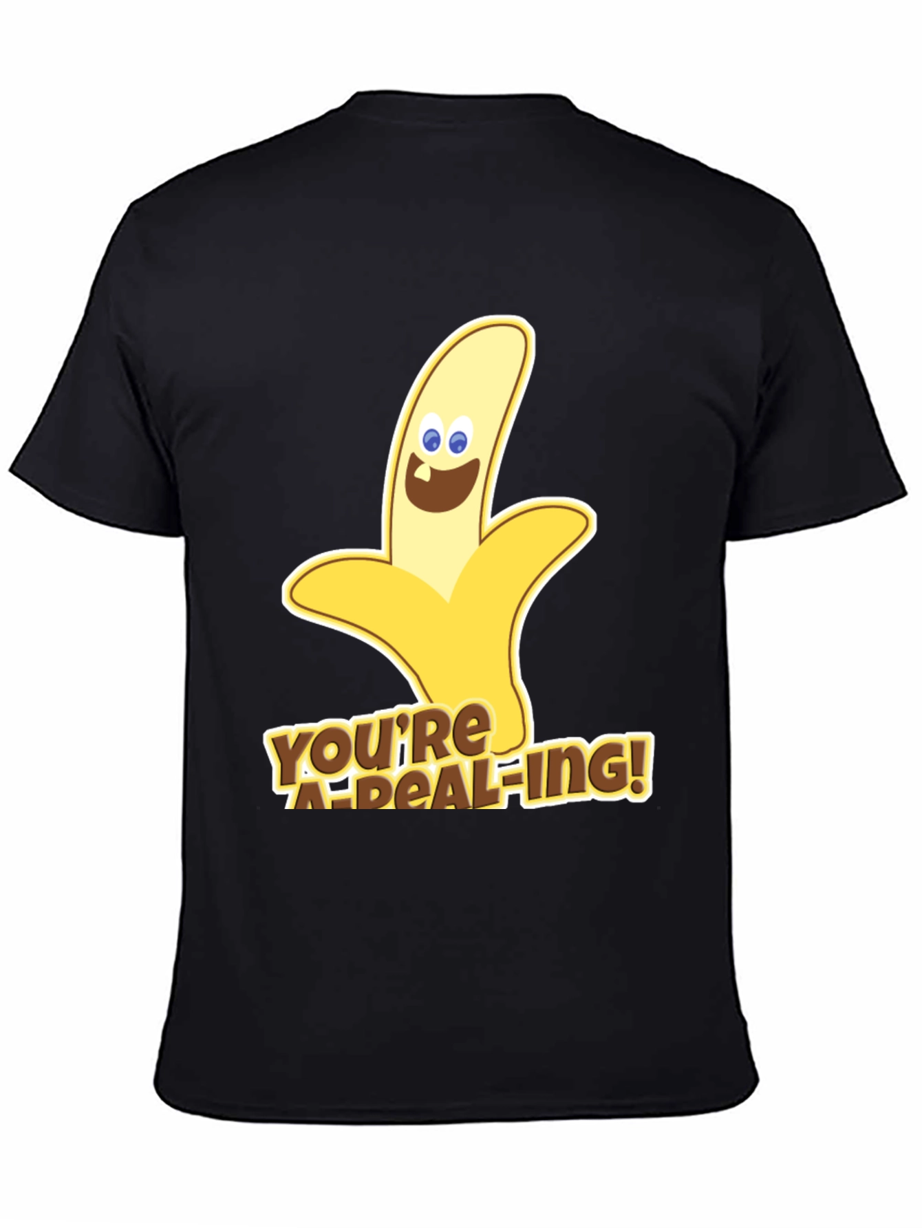Funny Banana Pun T-Shirt - Youre A-Peel-Ing!