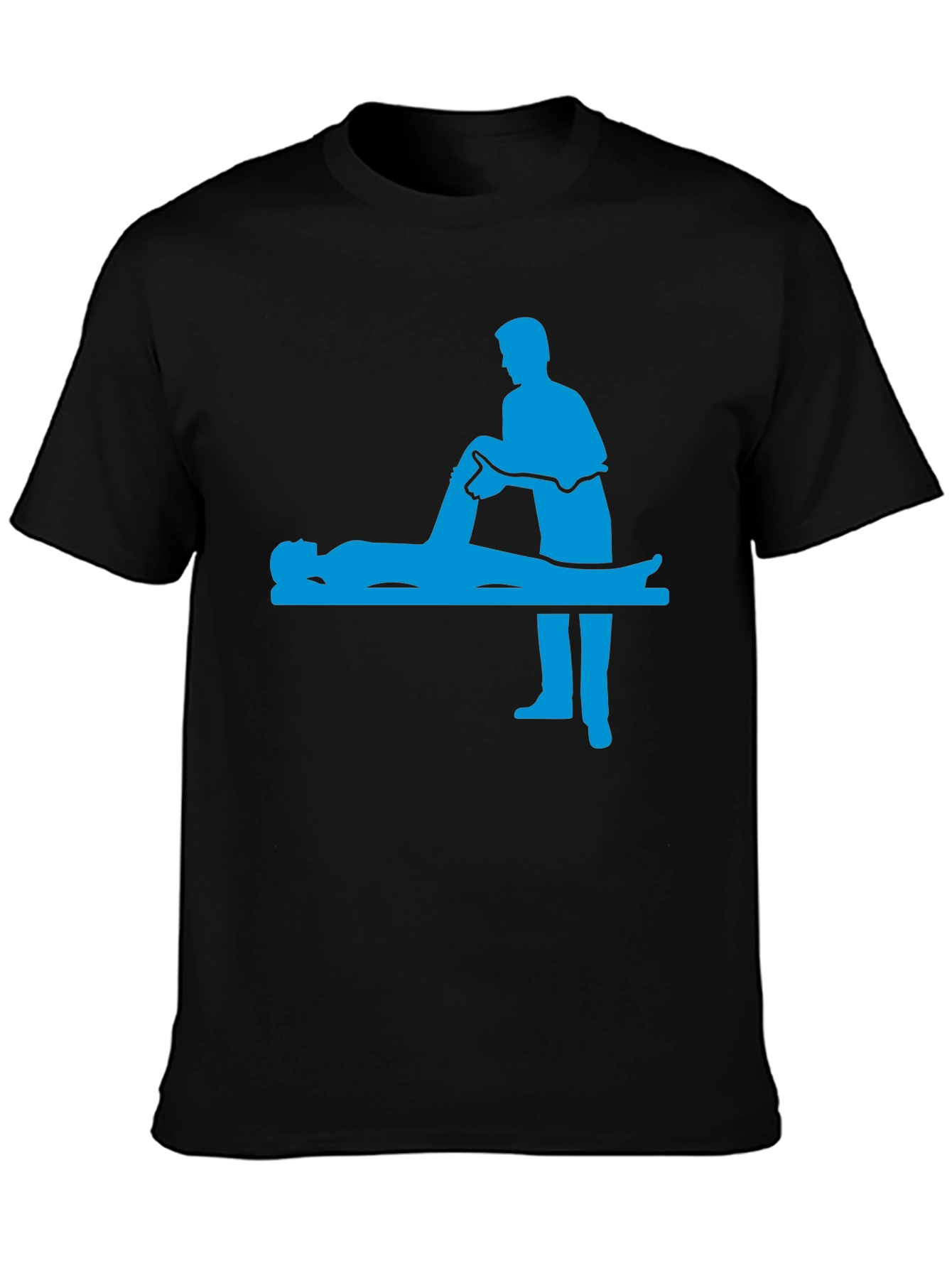 Chiropractor Graphic T-Shirt - Black Cotton Tee