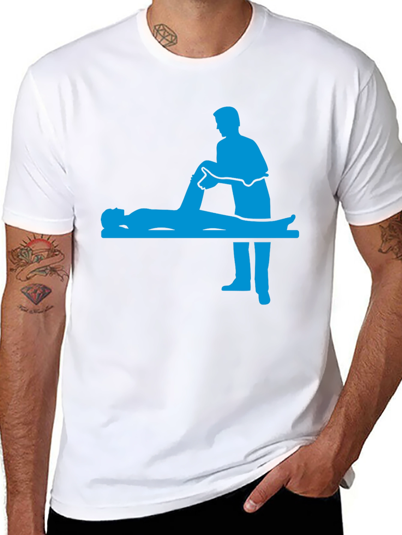 Chiropractor Graphic T-Shirt - Black Cotton Tee