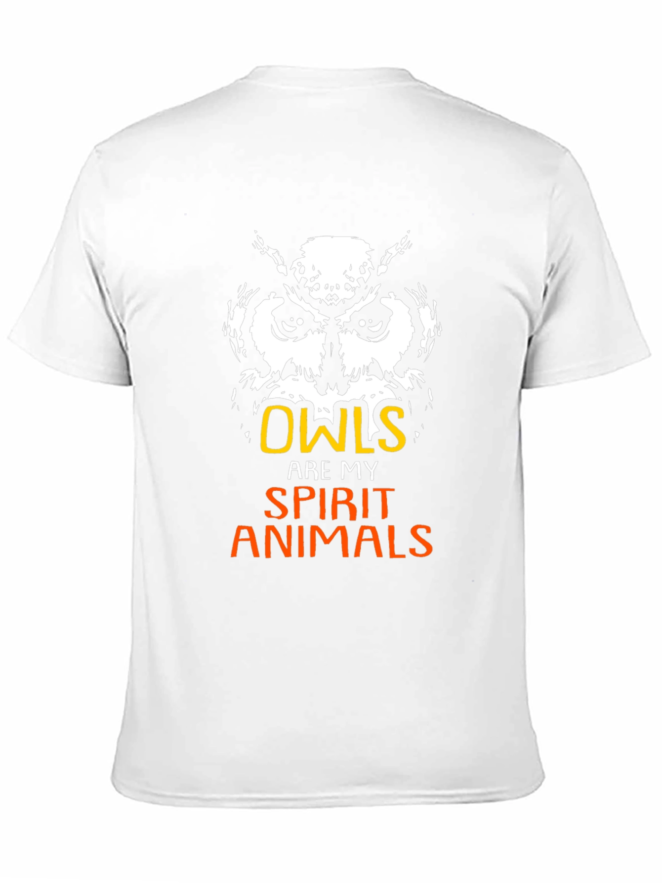 Owl Spirit Animal T-Shirt - Black Graphic Tee