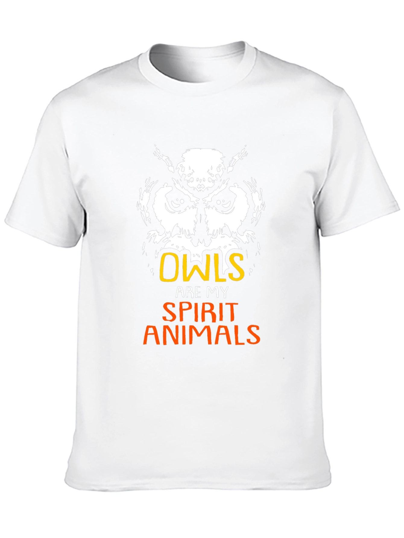 Owl Spirit Animal T-Shirt - Black Graphic Tee