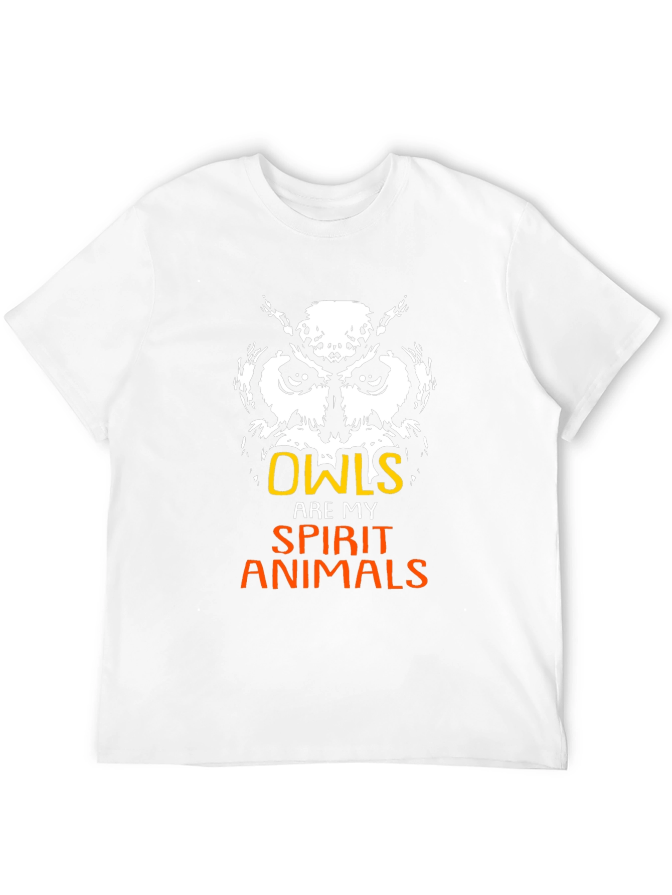 Owl Spirit Animal T-Shirt - Black Graphic Tee