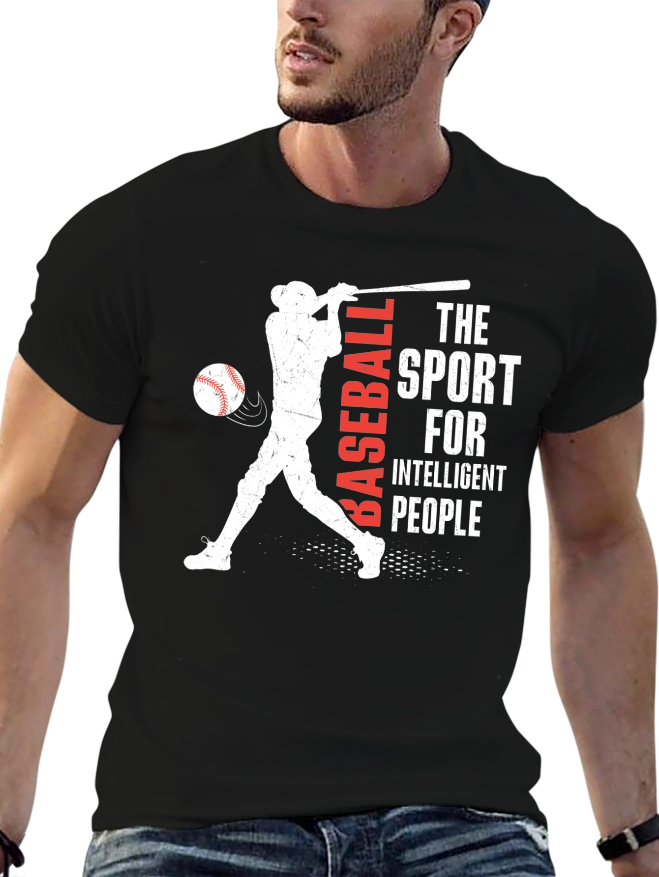 Baseball Sport T-Shirt - Intelligent People