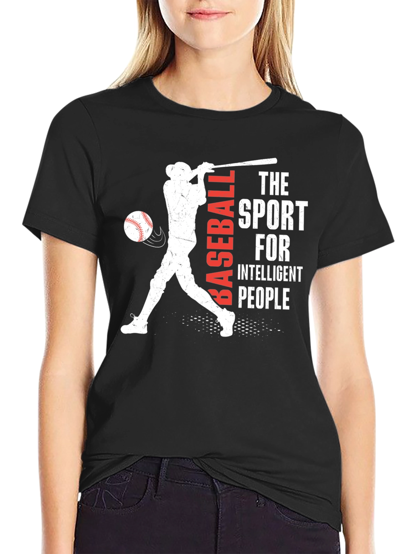 Baseball Sport T-Shirt - Intelligent People