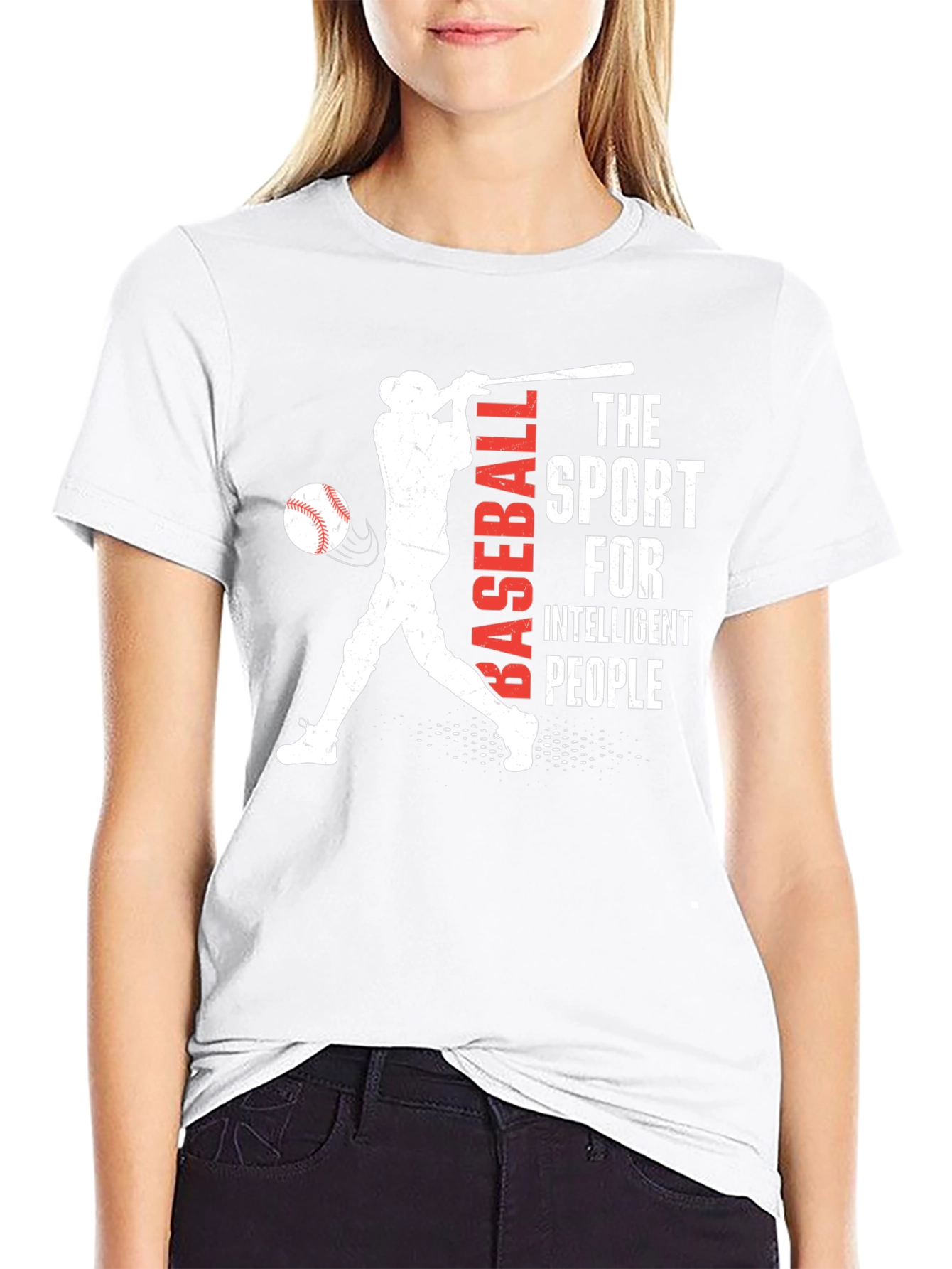 Baseball Sport T-Shirt - Intelligent People