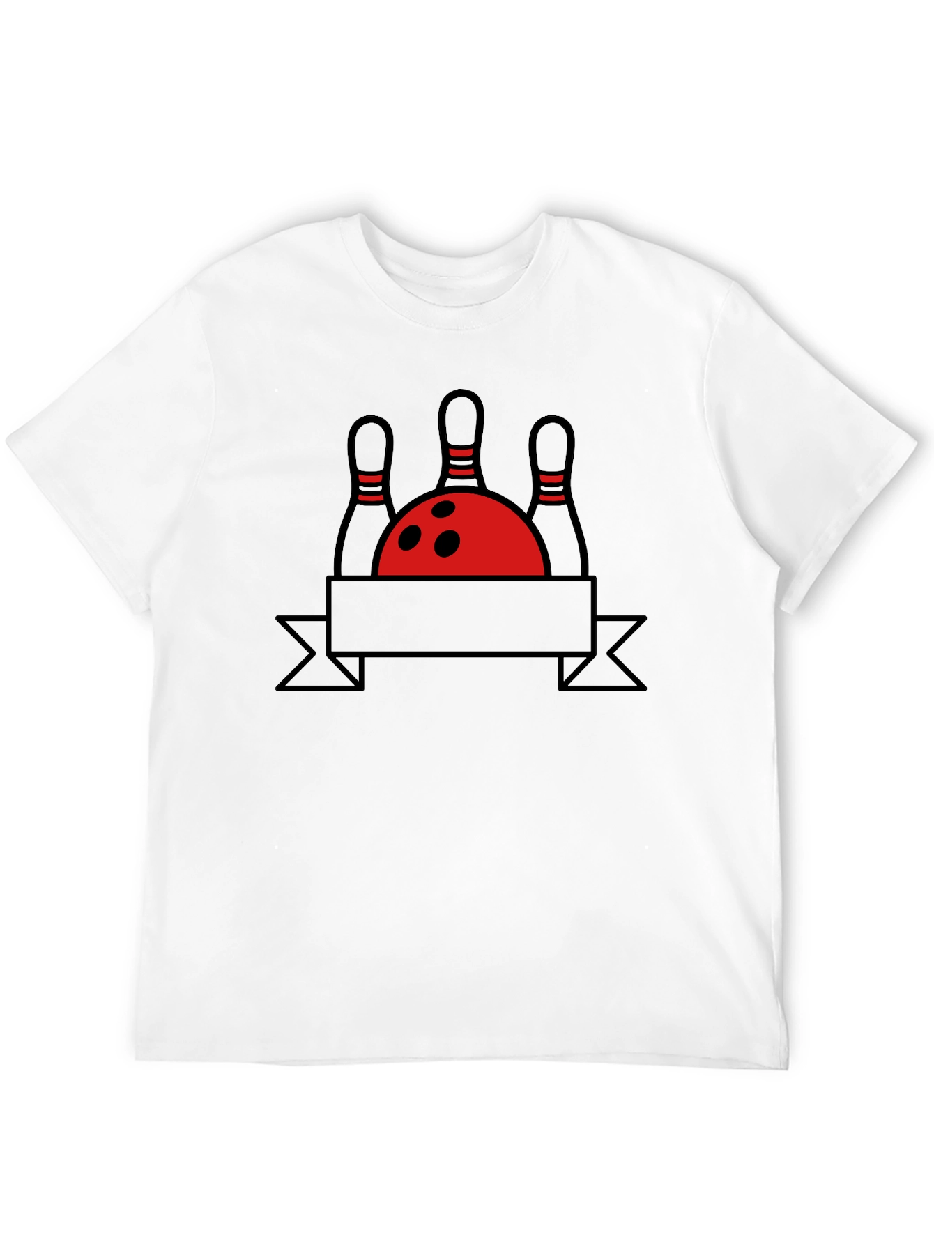Bowling Strike Graphic Tee - Stylish and Comfortable