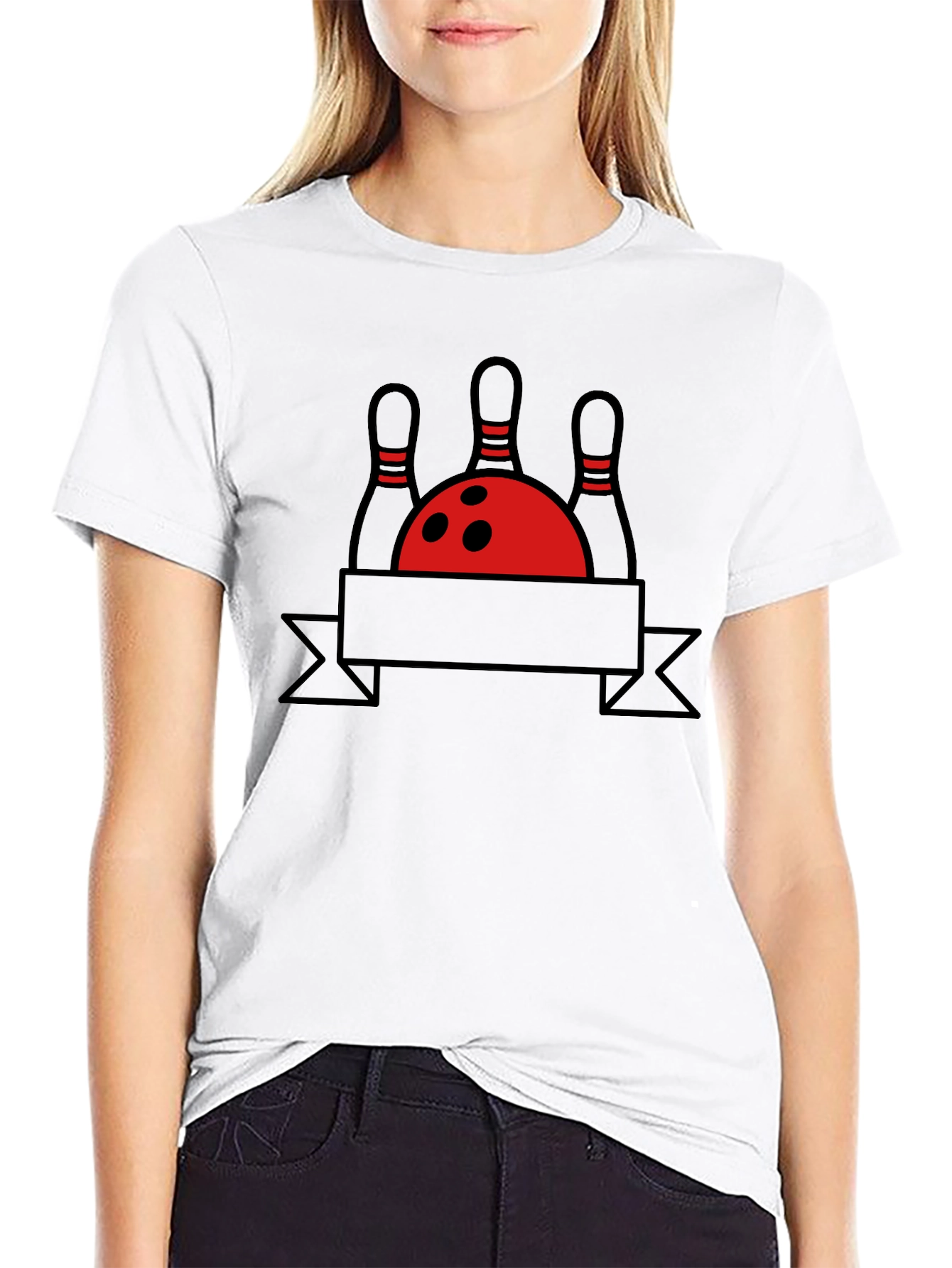 Bowling Strike Graphic Tee - Stylish and Comfortable