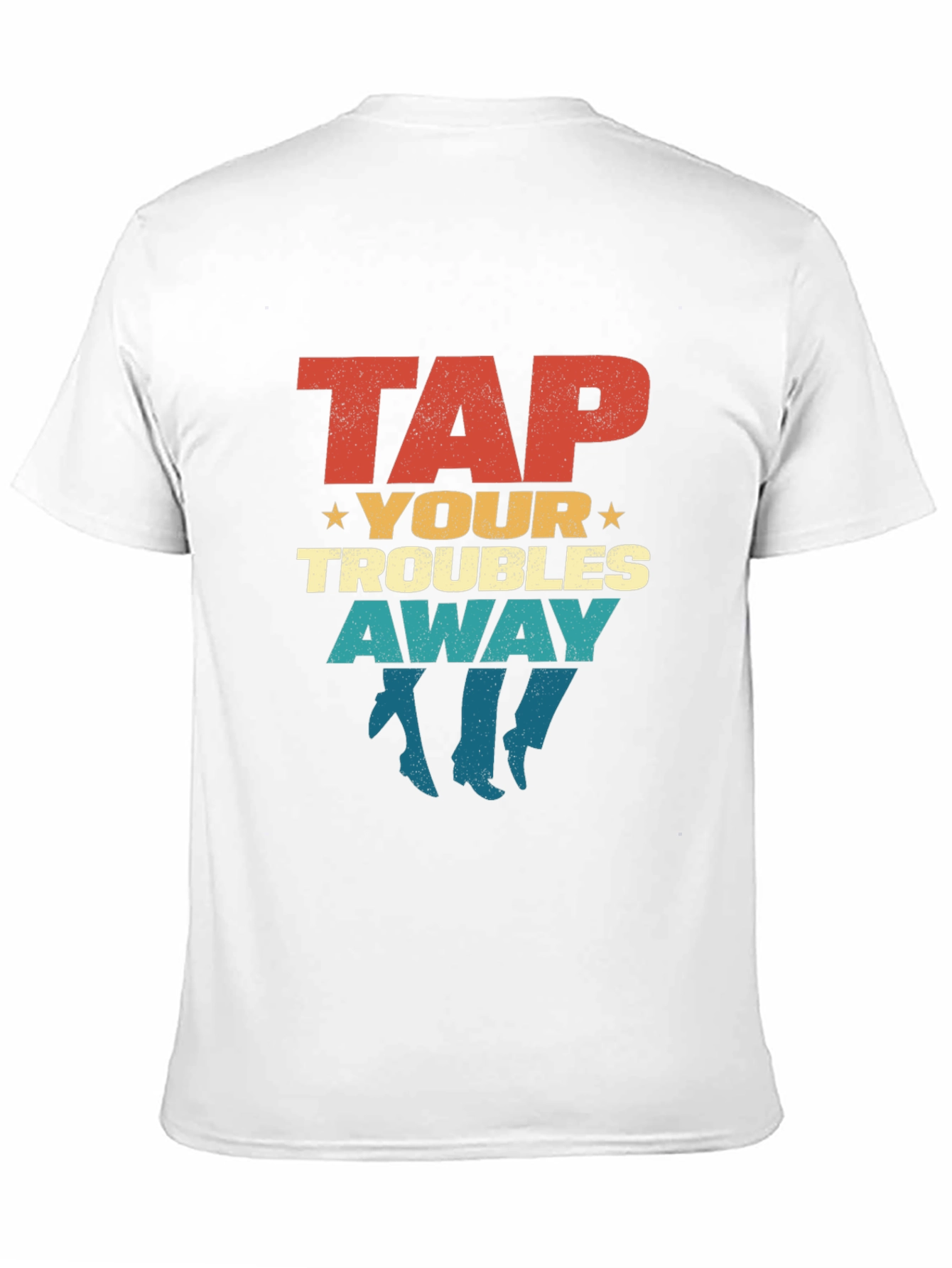Retro Tap Your Troubles Away Graphic T-Shirt