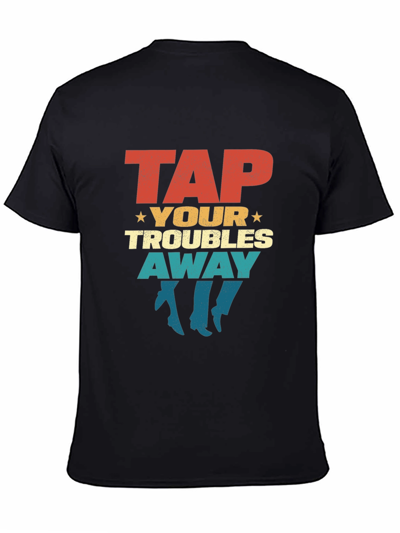 Retro Tap Your Troubles Away Graphic T-Shirt
