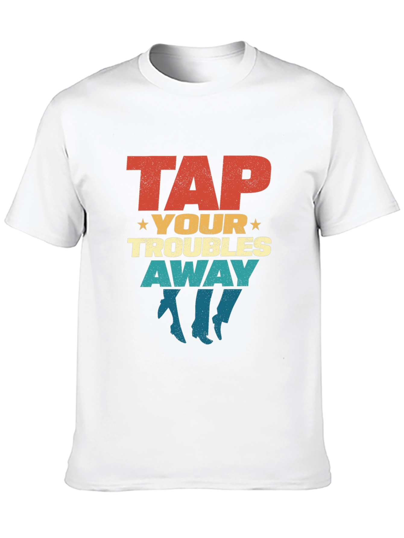 Retro Tap Your Troubles Away Graphic T-Shirt