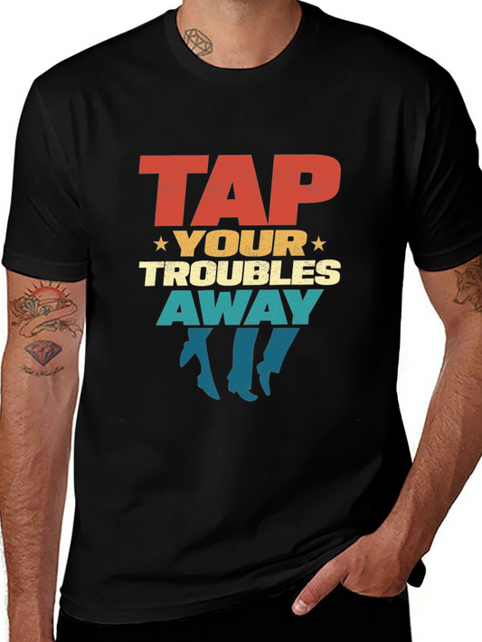 Retro Tap Your Troubles Away Graphic T-Shirt