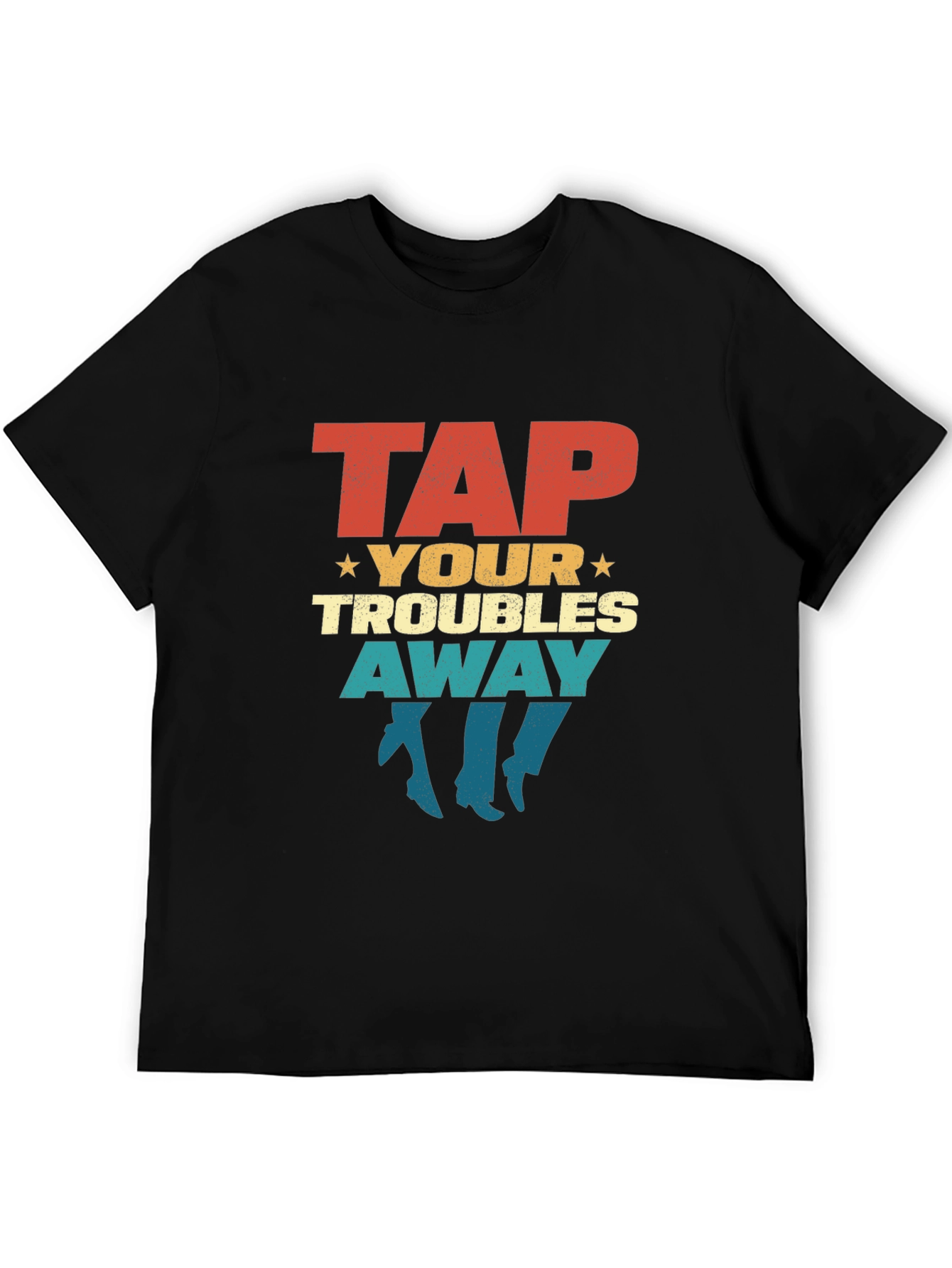 Retro Tap Your Troubles Away Graphic T-Shirt