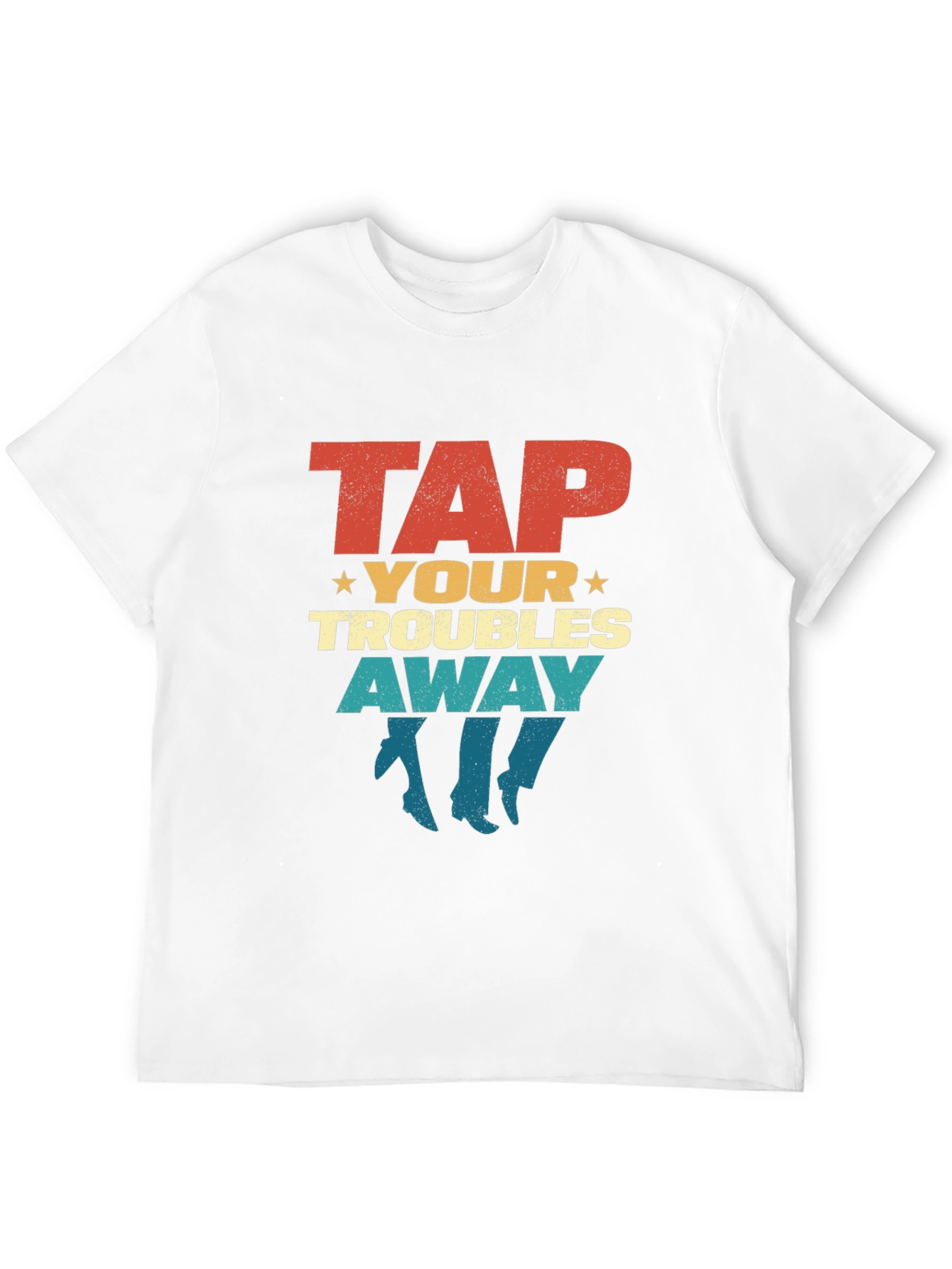 Retro Tap Your Troubles Away Graphic T-Shirt