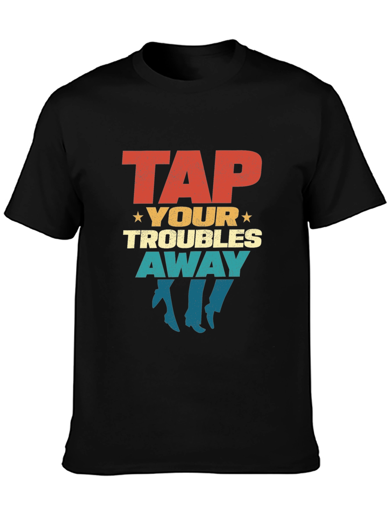 Retro Tap Your Troubles Away Graphic T-Shirt