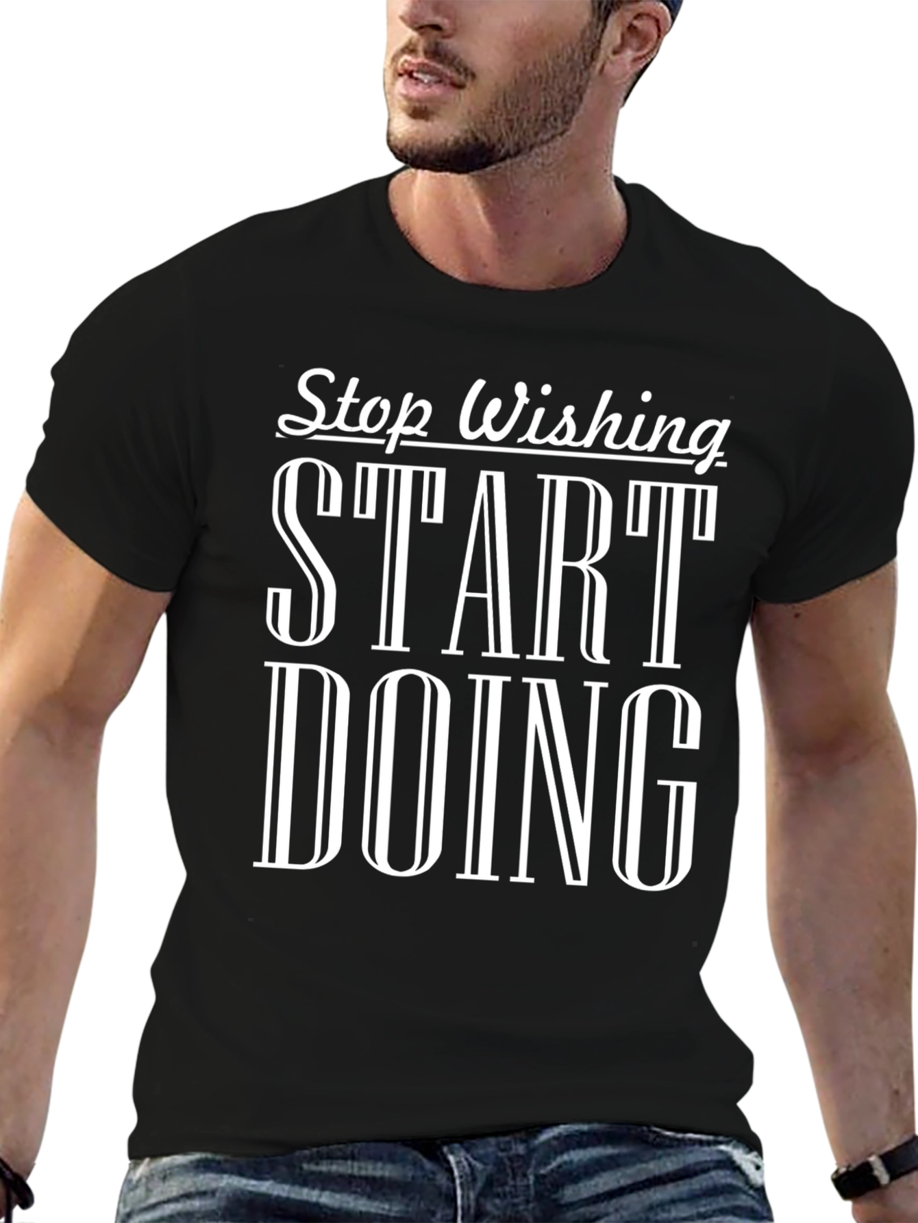 Motivational Start Doing Graphic Tee