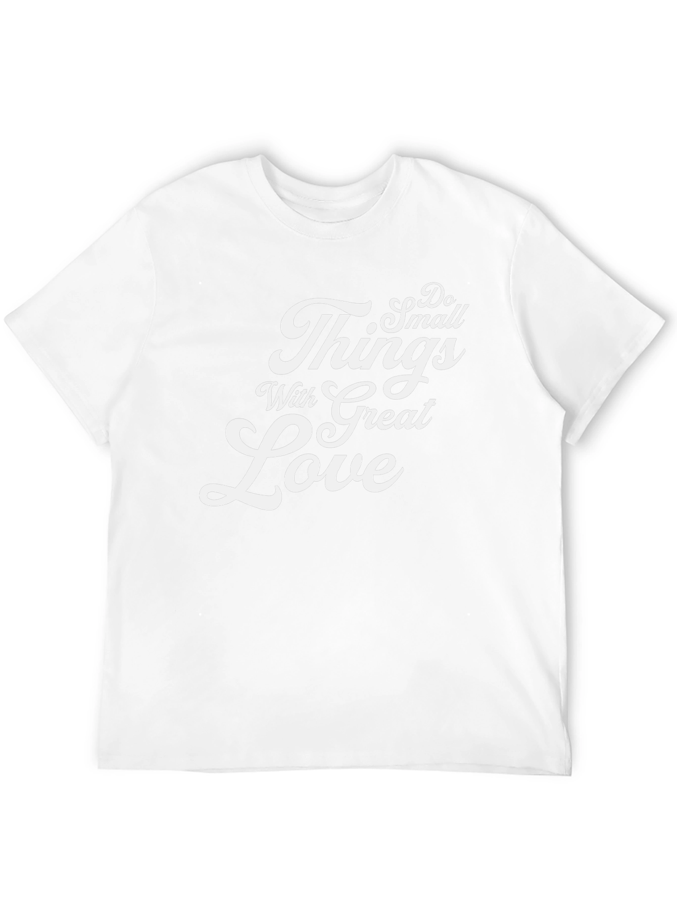 Do Small Things With Great Love Black Tee